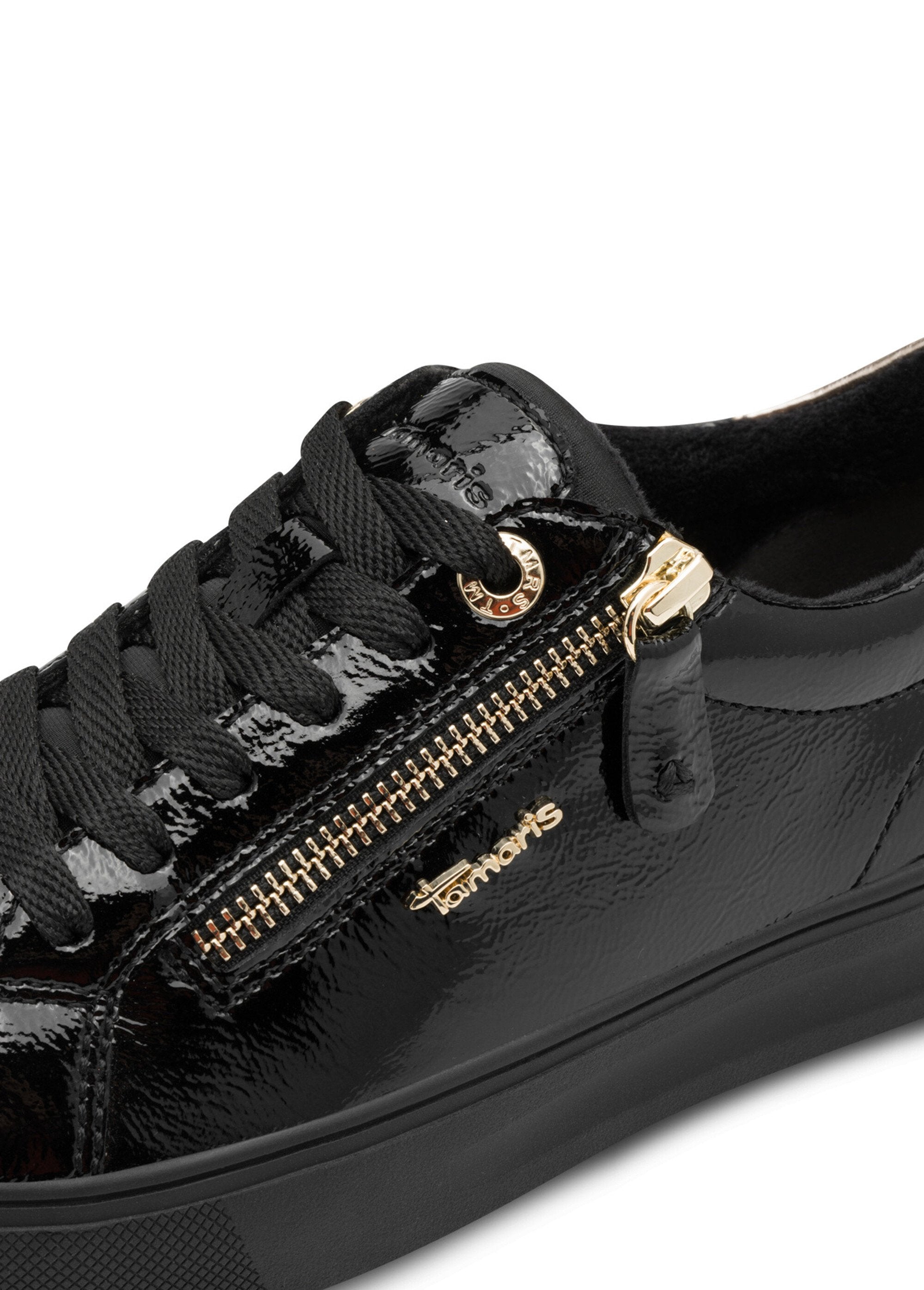 Thick-soled_sneakers_with_zip_and_laces_Black_varnish_DE1_slim