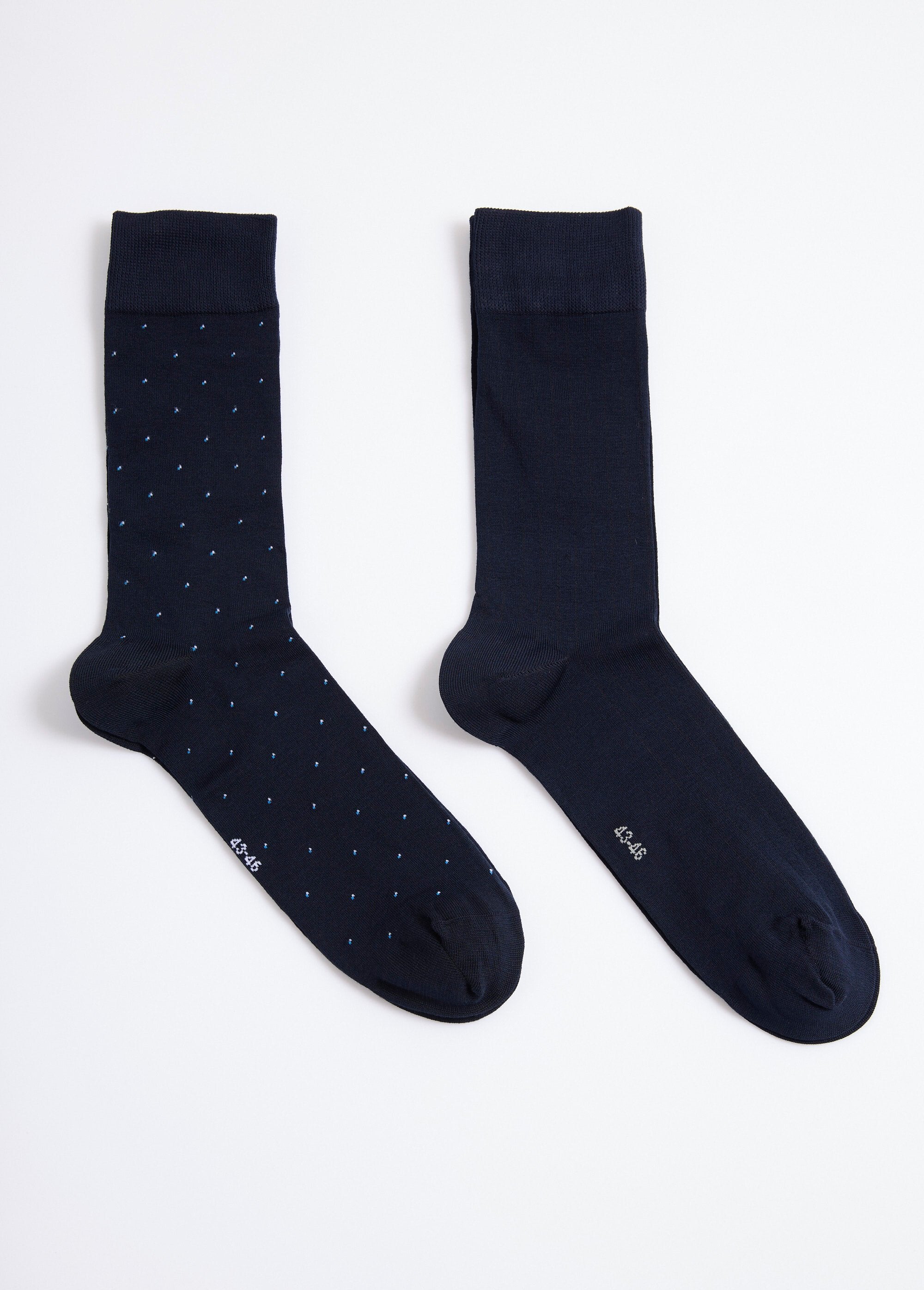 Pack_of_2_polka_dot_and_ribbed_socks_Blue_DE1_slim