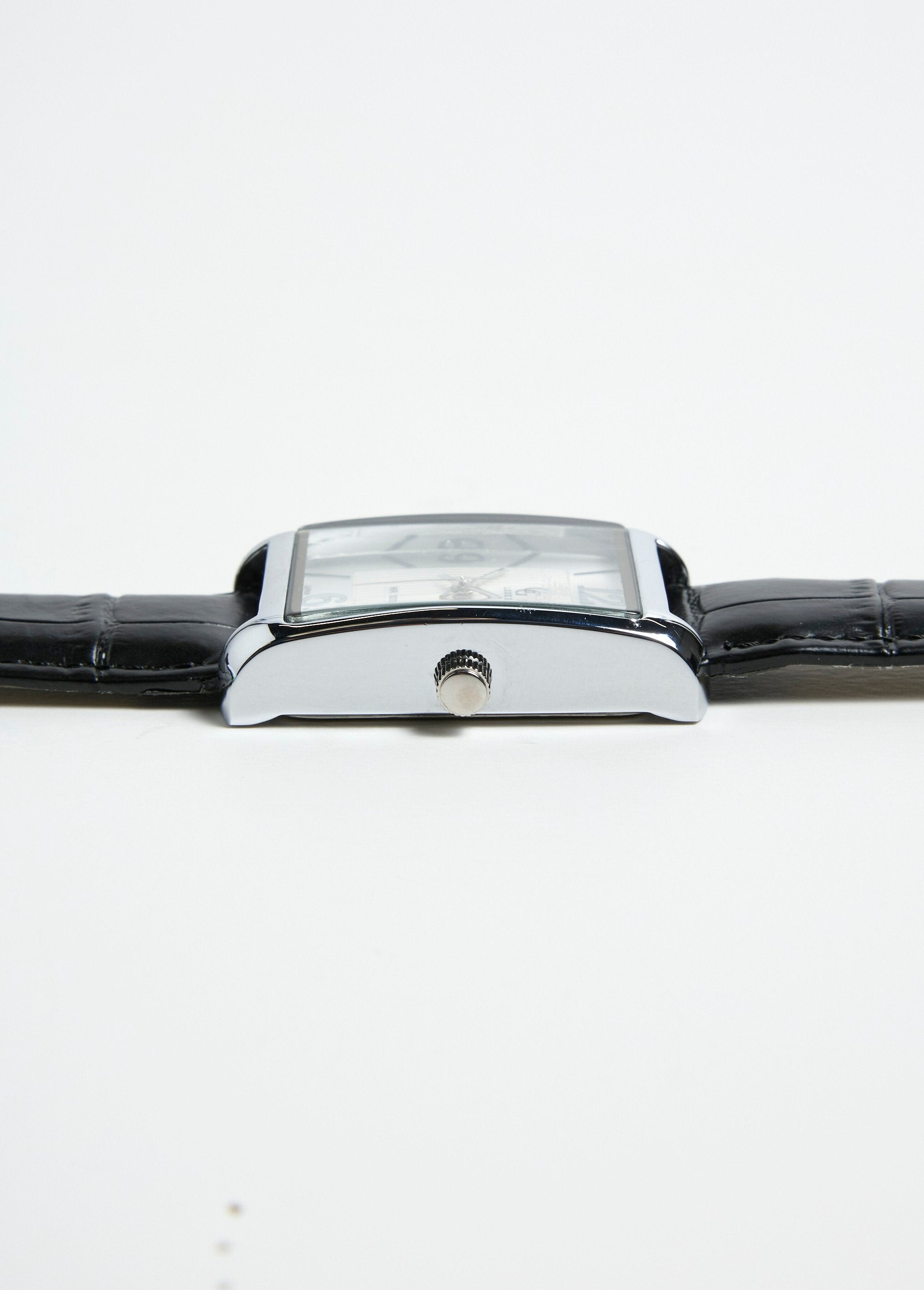 Rectangular_stainless_steel_and_crocodile-style_leather_watch_Black_DE3_slim