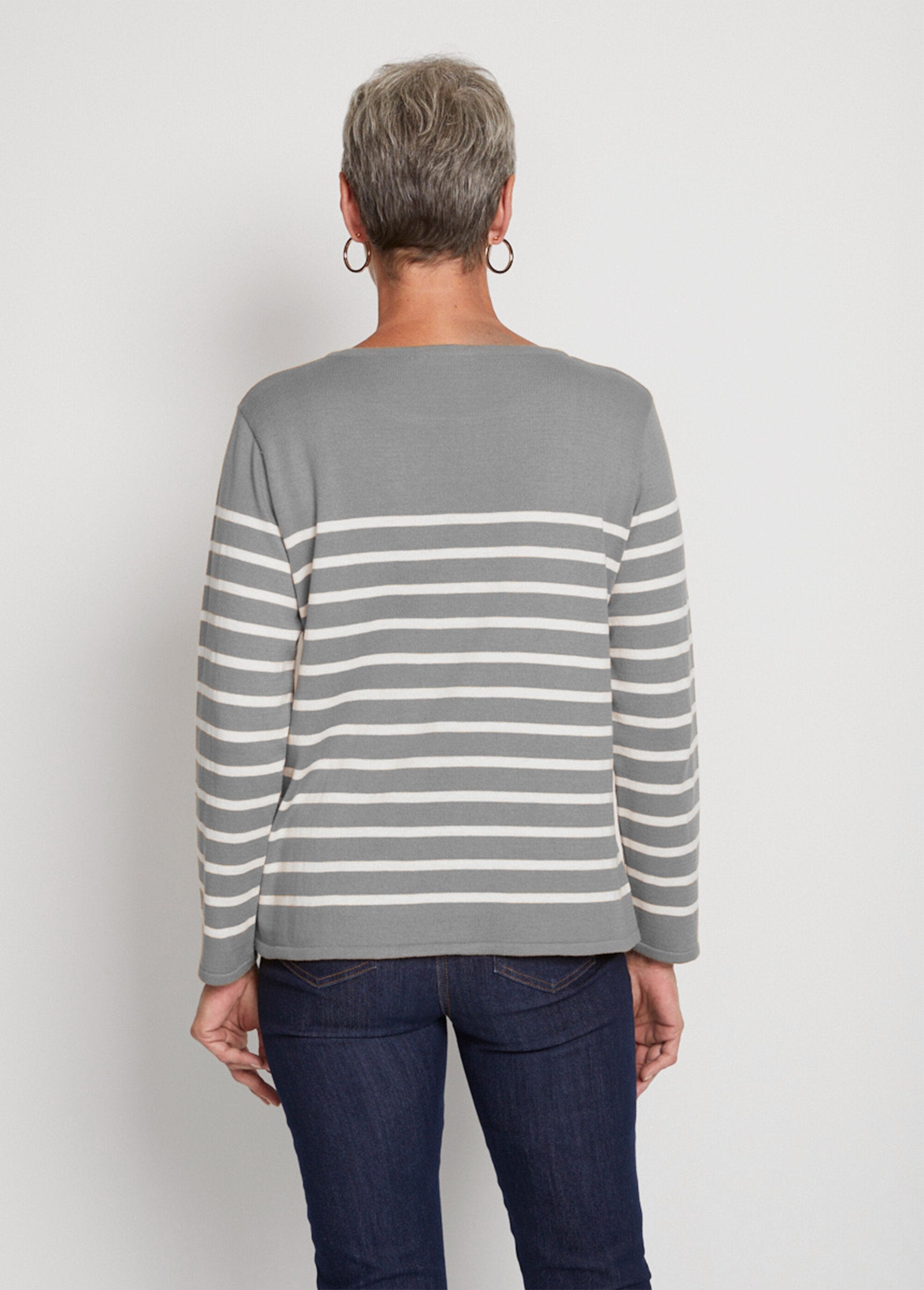Striped_round_neck_long_sleeve_sweater_Gray_and_ecru_DO1_slim