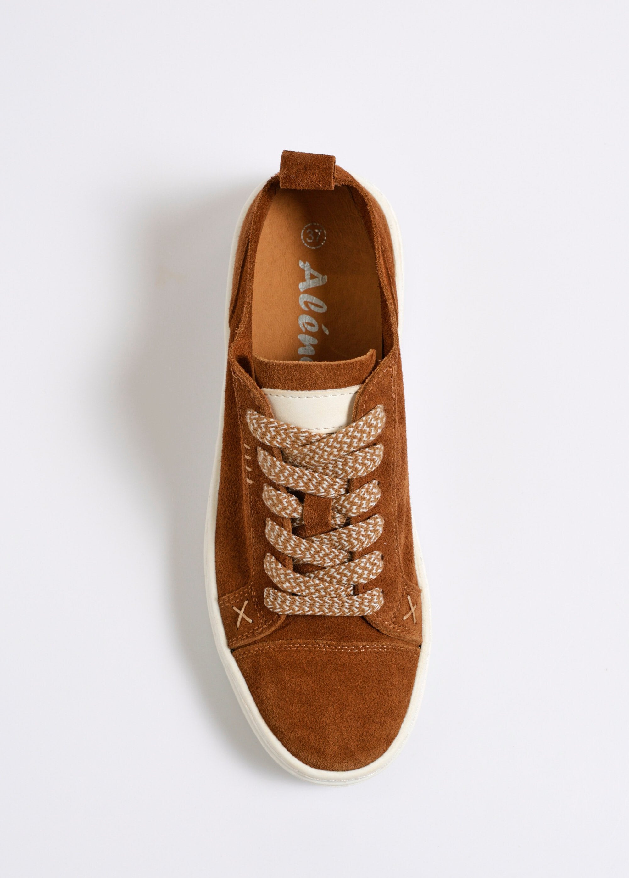 Baskets_semelle_compensée,_lacets_fantaisie_Camel_OV1_slim