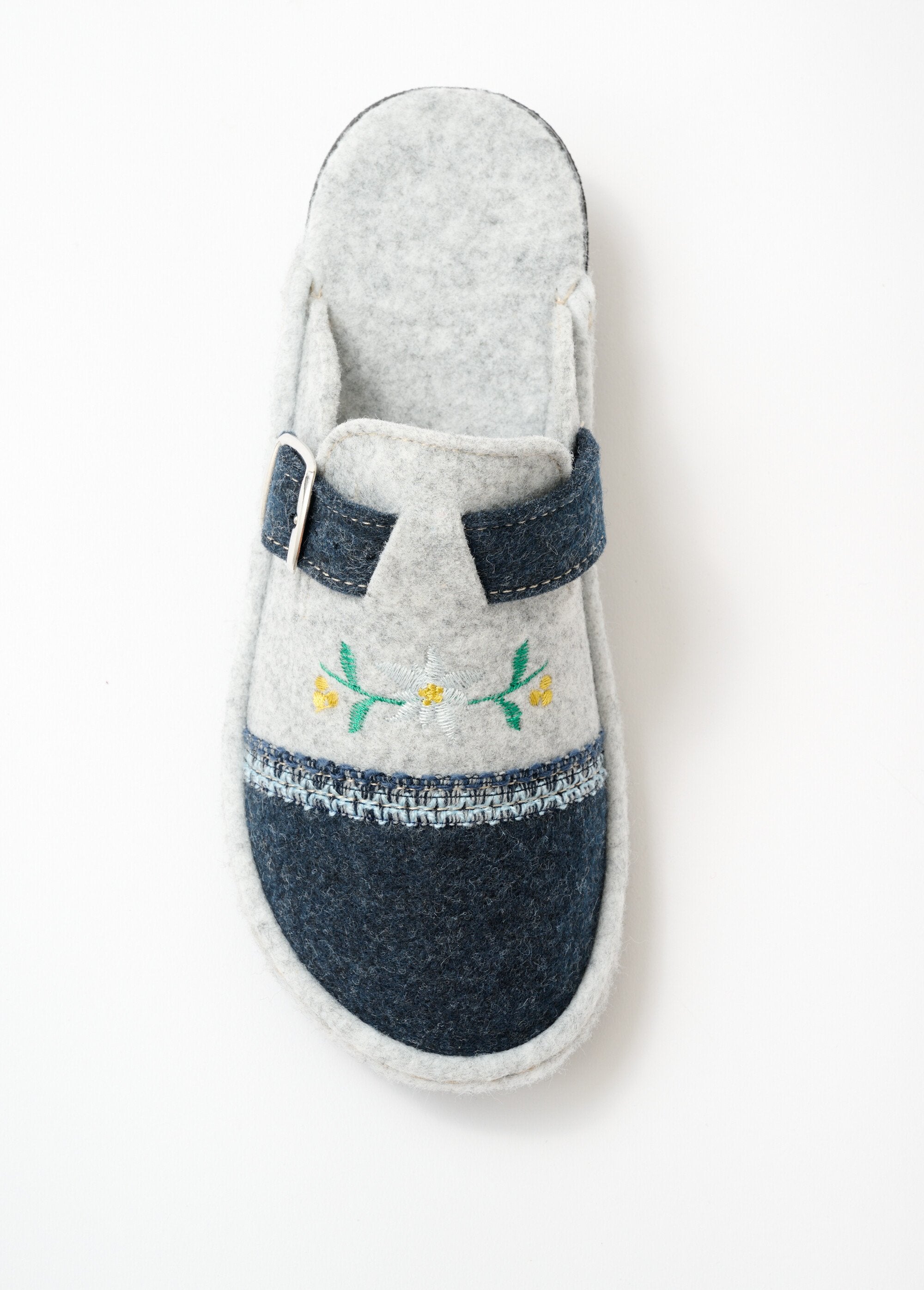 Comfort_width_embroidered_clog_mule_slipper_Gray_and_navy_OV1_slim