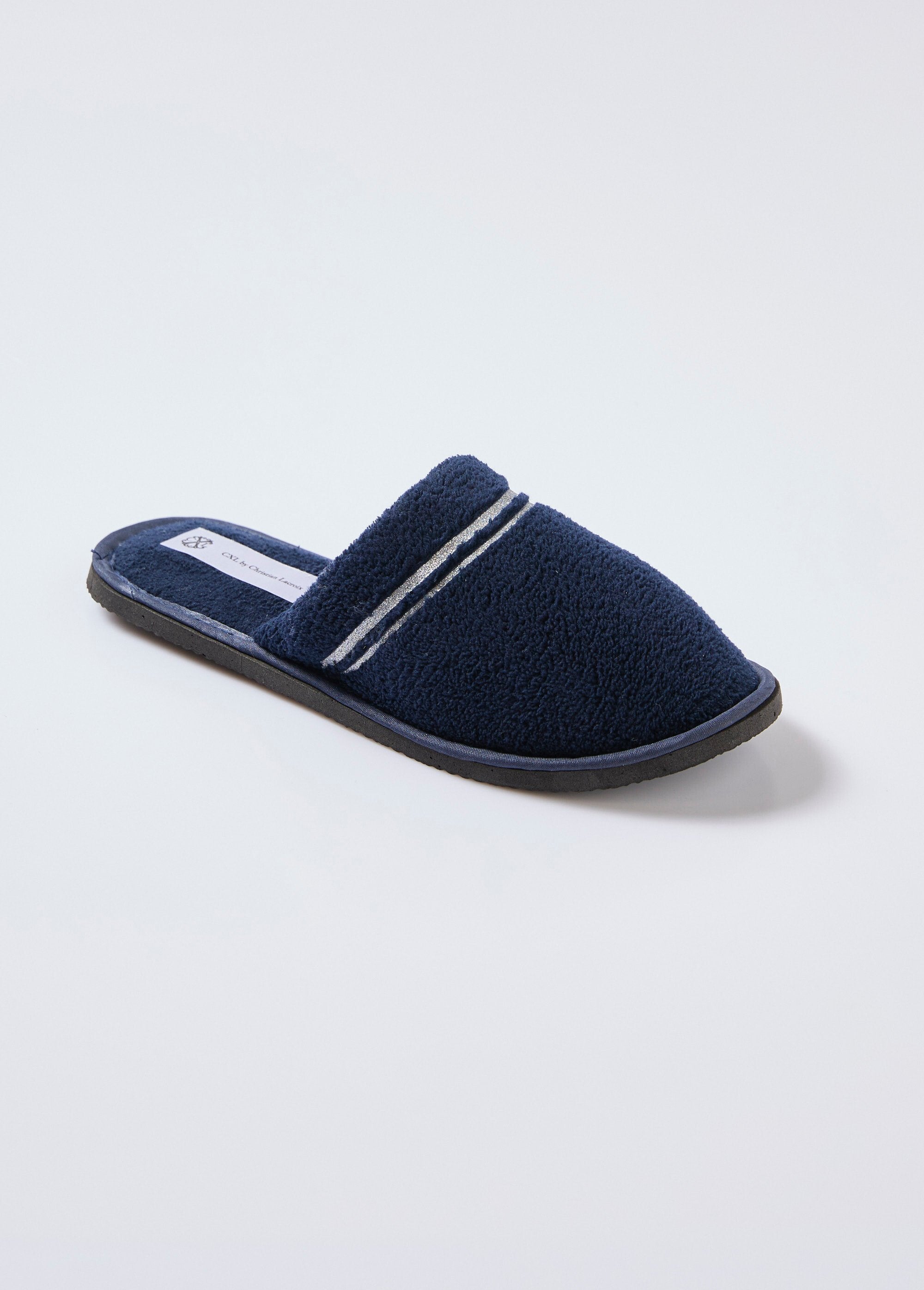 Mule-style_slippers,_contrasting_lines_Blue_FA1_slim