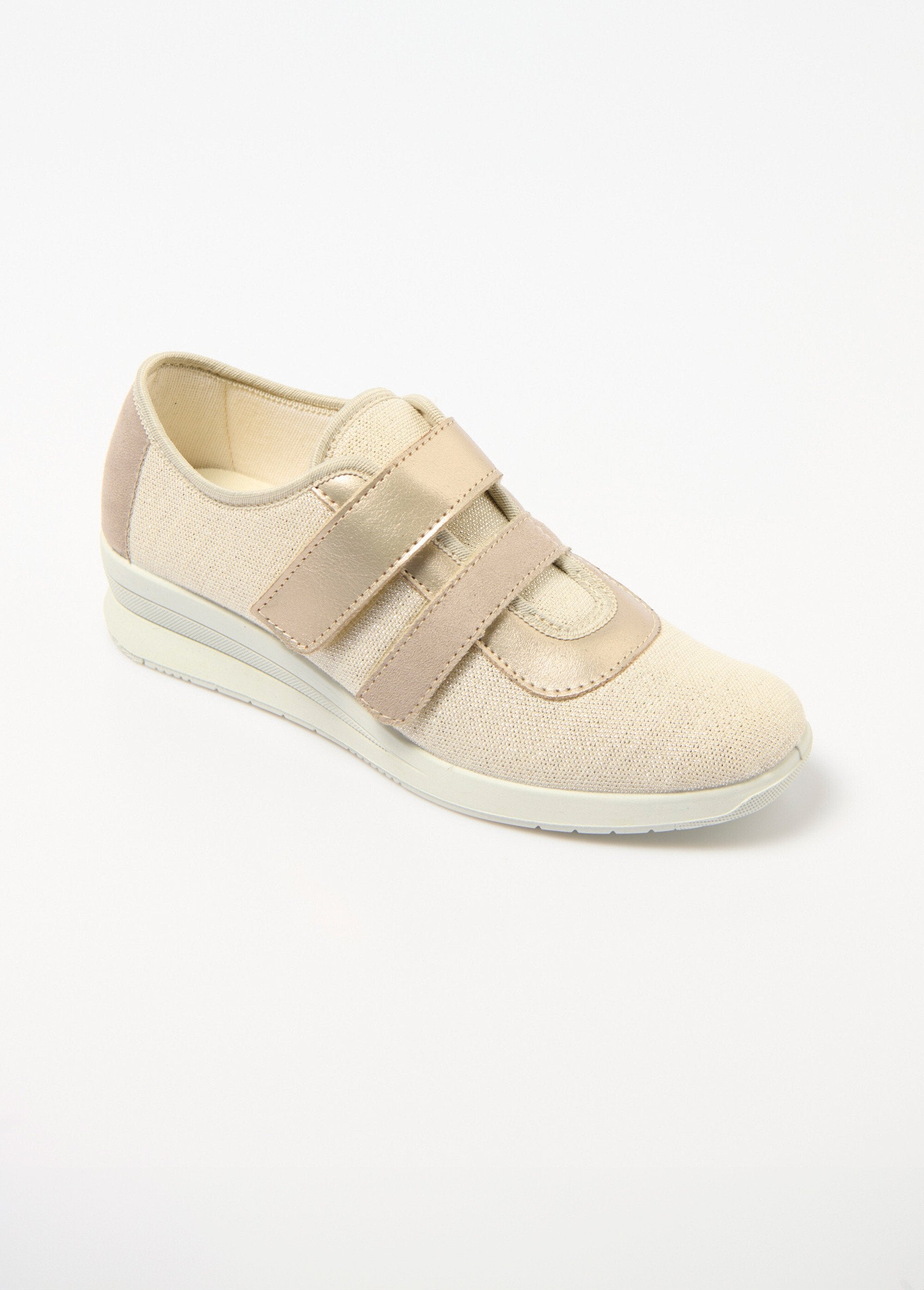 Comfortable_width_textile_velcro_derbies_Golden_beige_FA1_slim