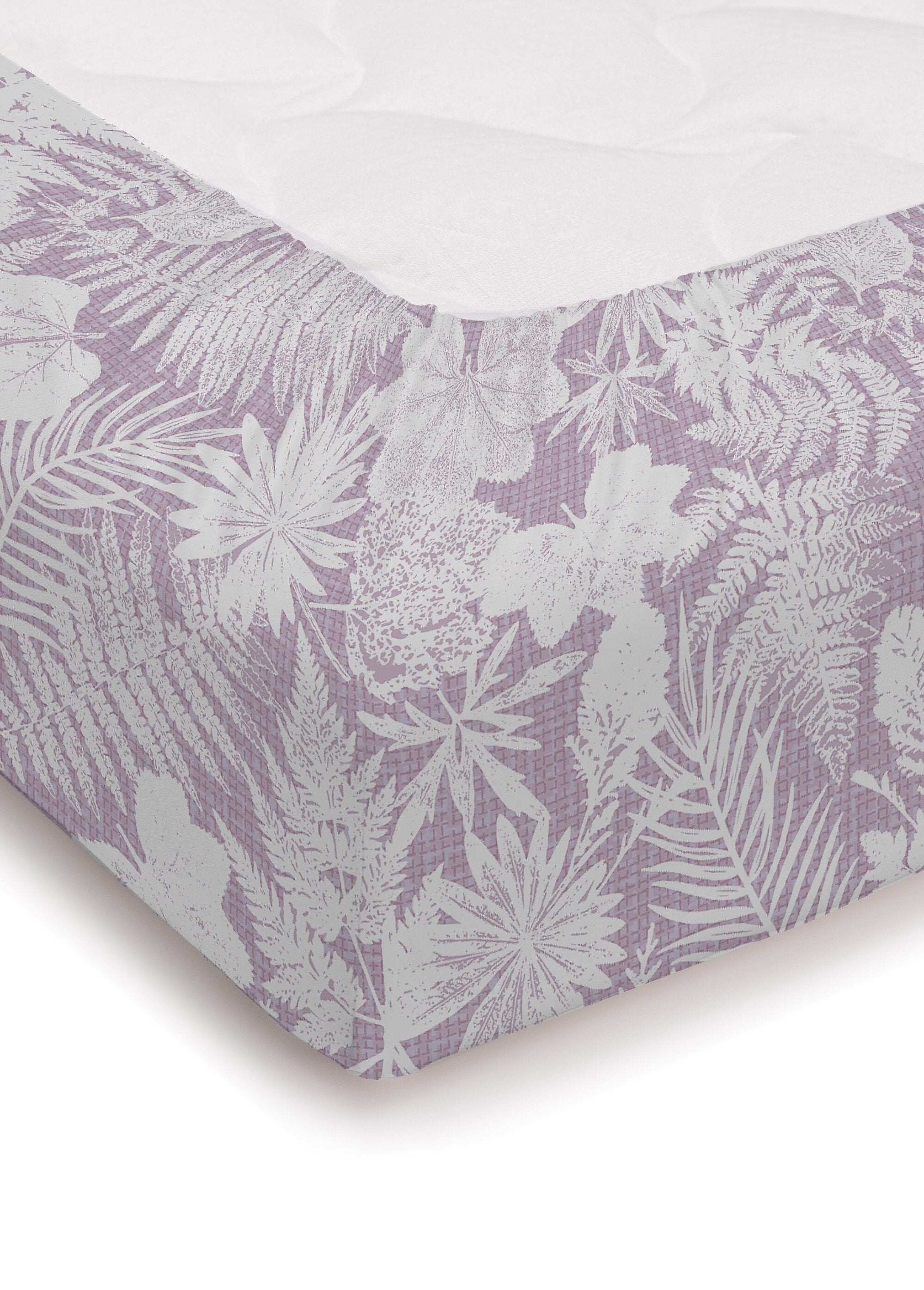 Fitted_sheet_in_cotton_flannel_with_botanical_print_Pink_FA1_slim