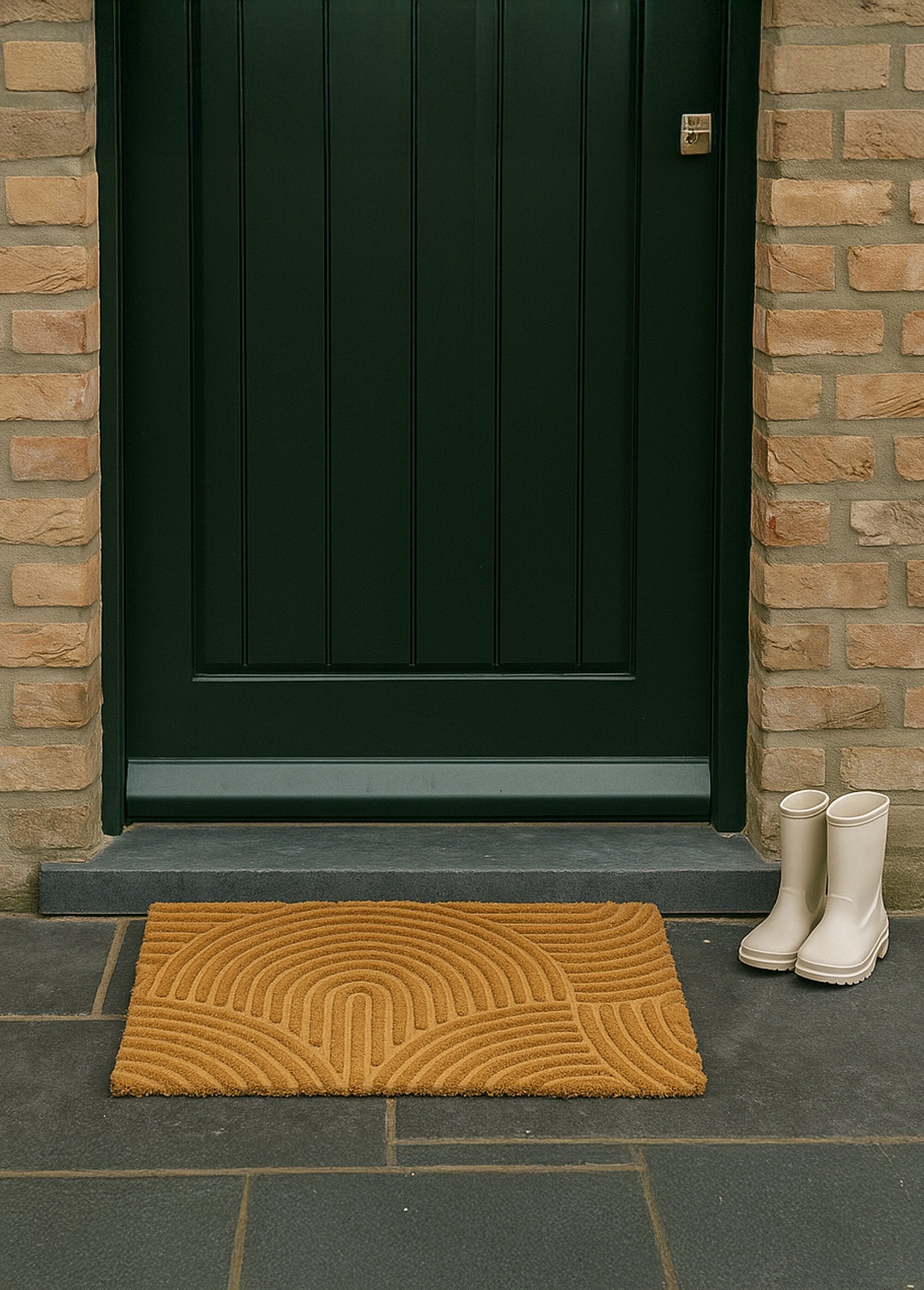 Coconut_doormat,_tone-on-tone_arches_Natural_SF1_slim