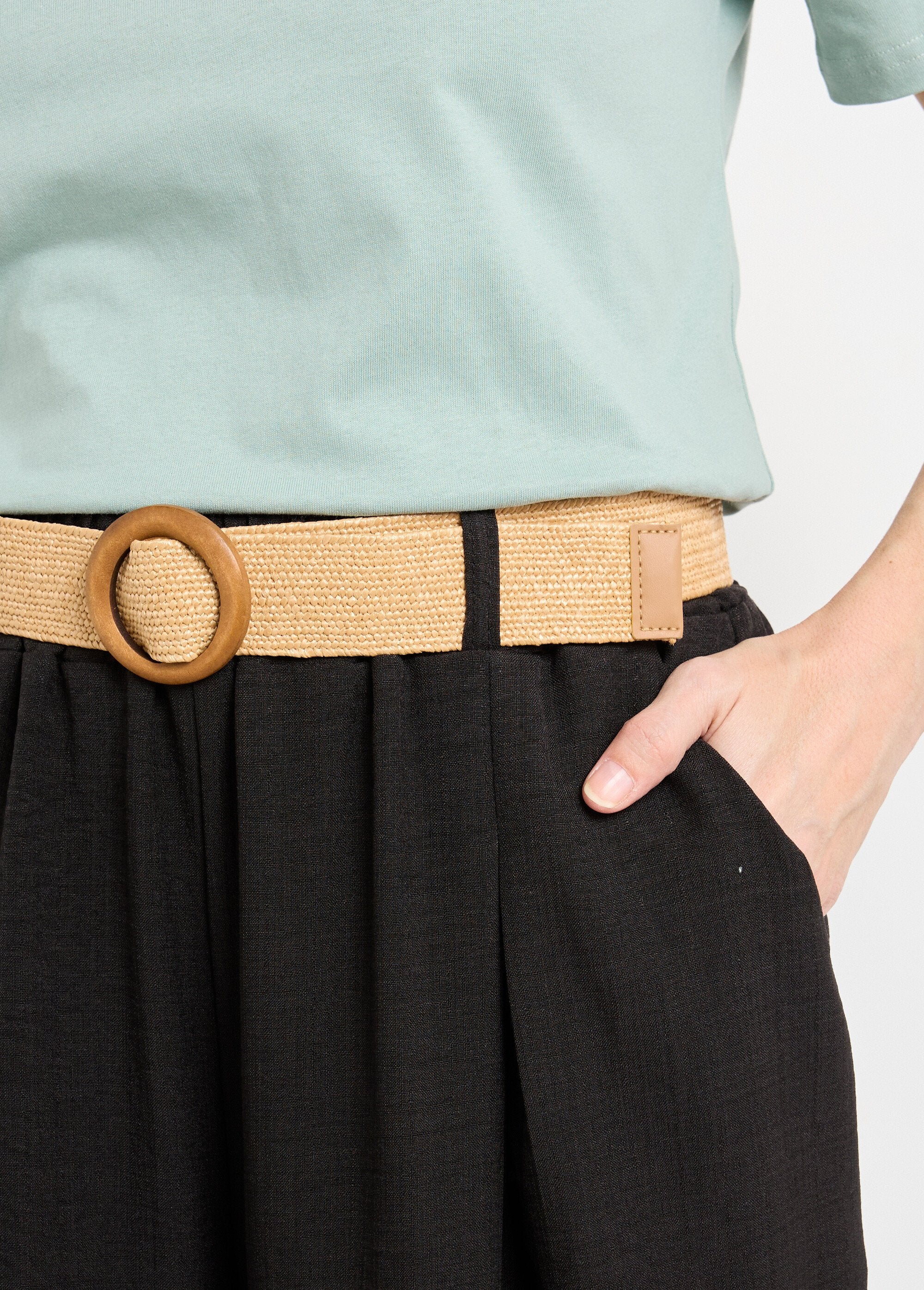 Pantalon_fluide_+_ceinture_tressée_Noir_DE1_slim