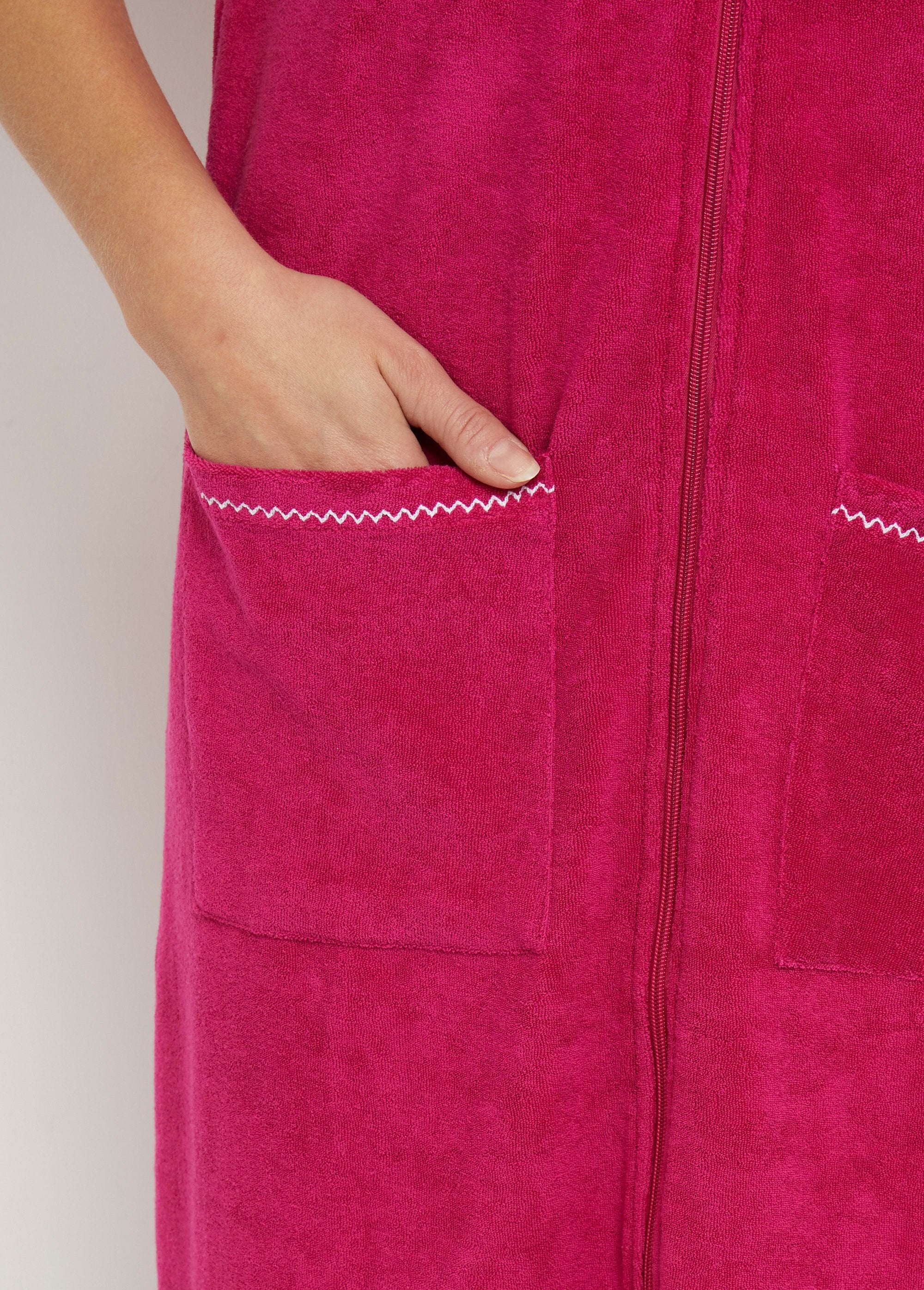 Plain_cotton_terry_bathrobe_with_zip_Pink_DE3_slim