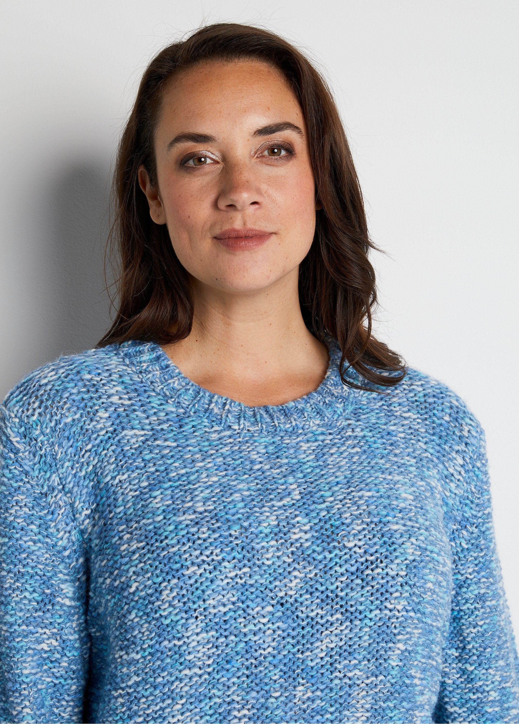 Round_neck_mouliné_sweater_with_wool_and_alpaca_Blue_and_ecru_DE1_curvy