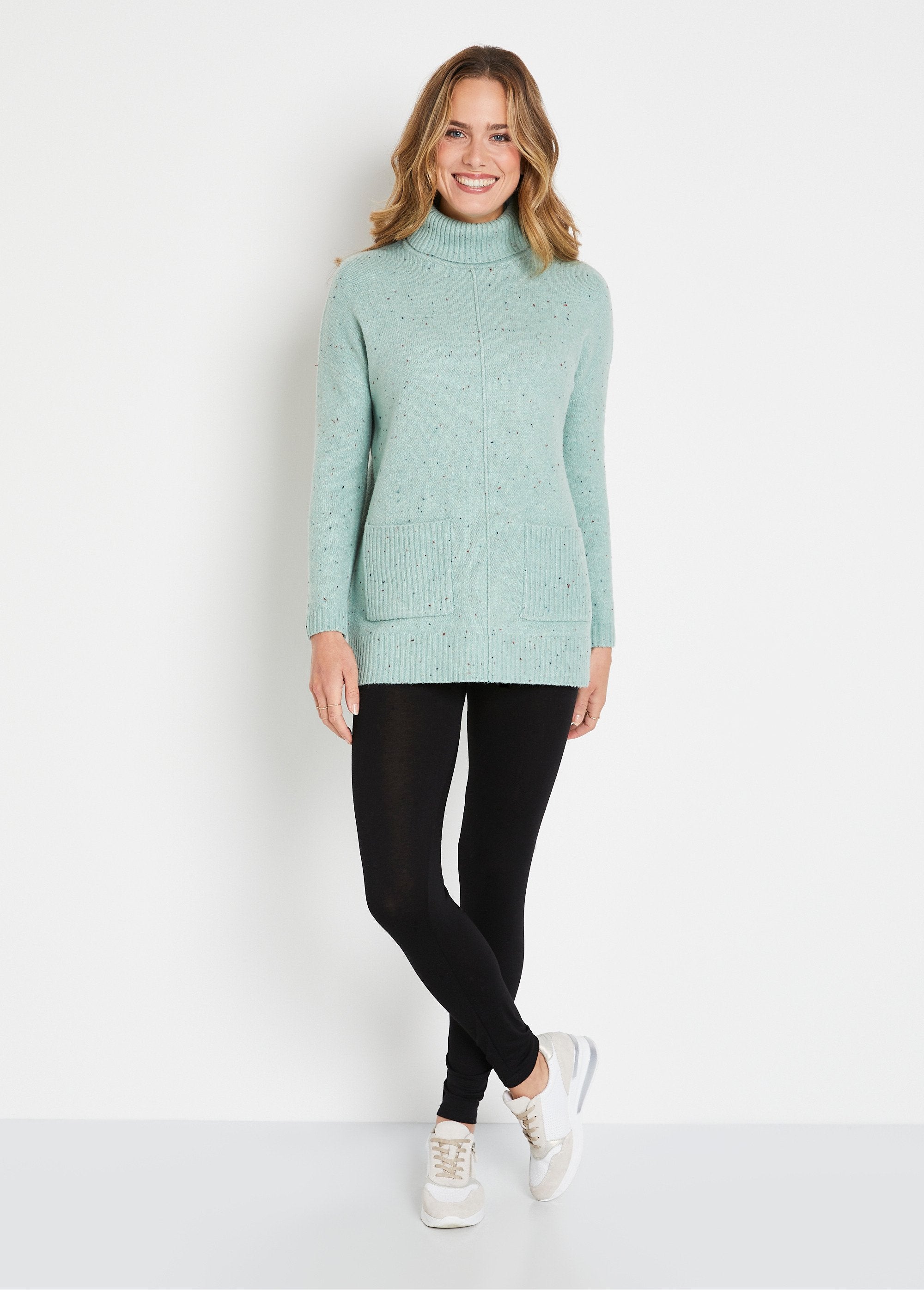 Warm_speckled_turtleneck_tunic_sweater_Green_SF1_slim