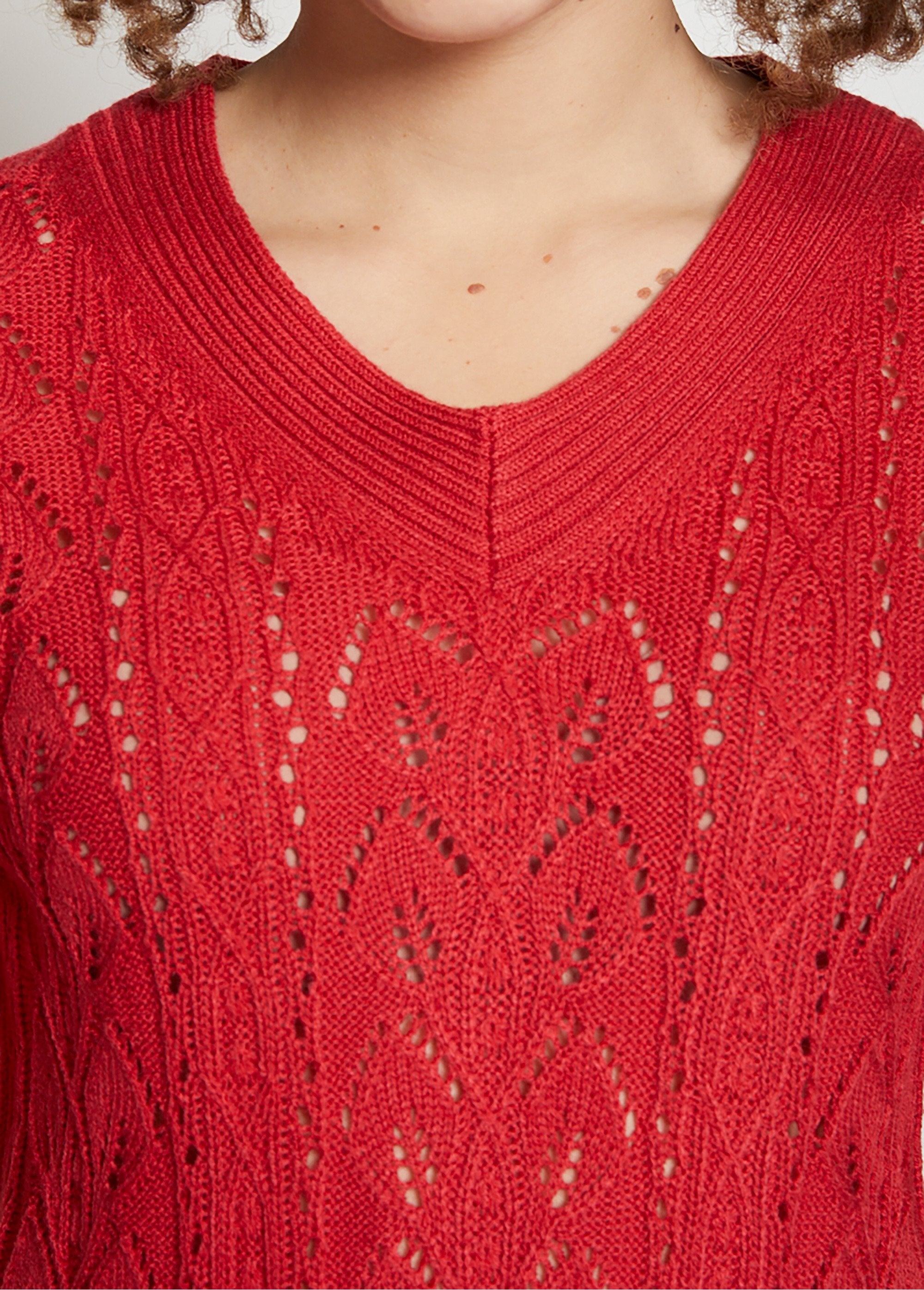 Long_V-neck_tunic_sweater_Raspberry_DE1_slim