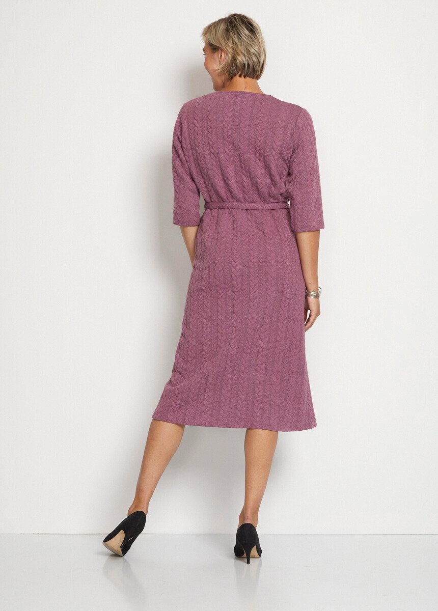 Mid-length_buttoned_dress_in_embossed_knit_Pink_DO1_slim