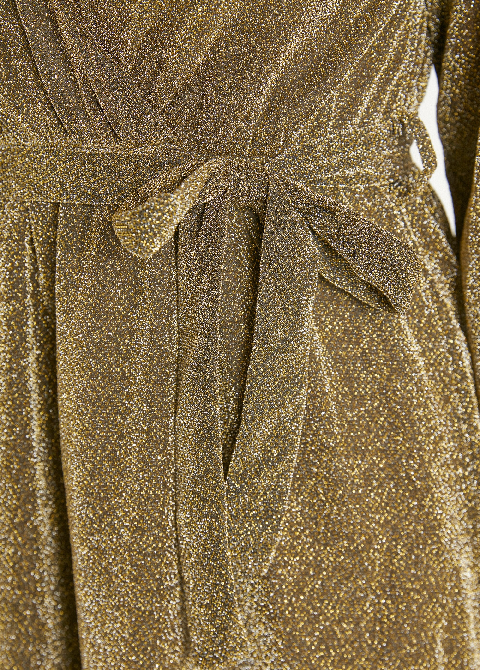 Chic_shiny_wrap_short_dress_Golden_DE4_slim