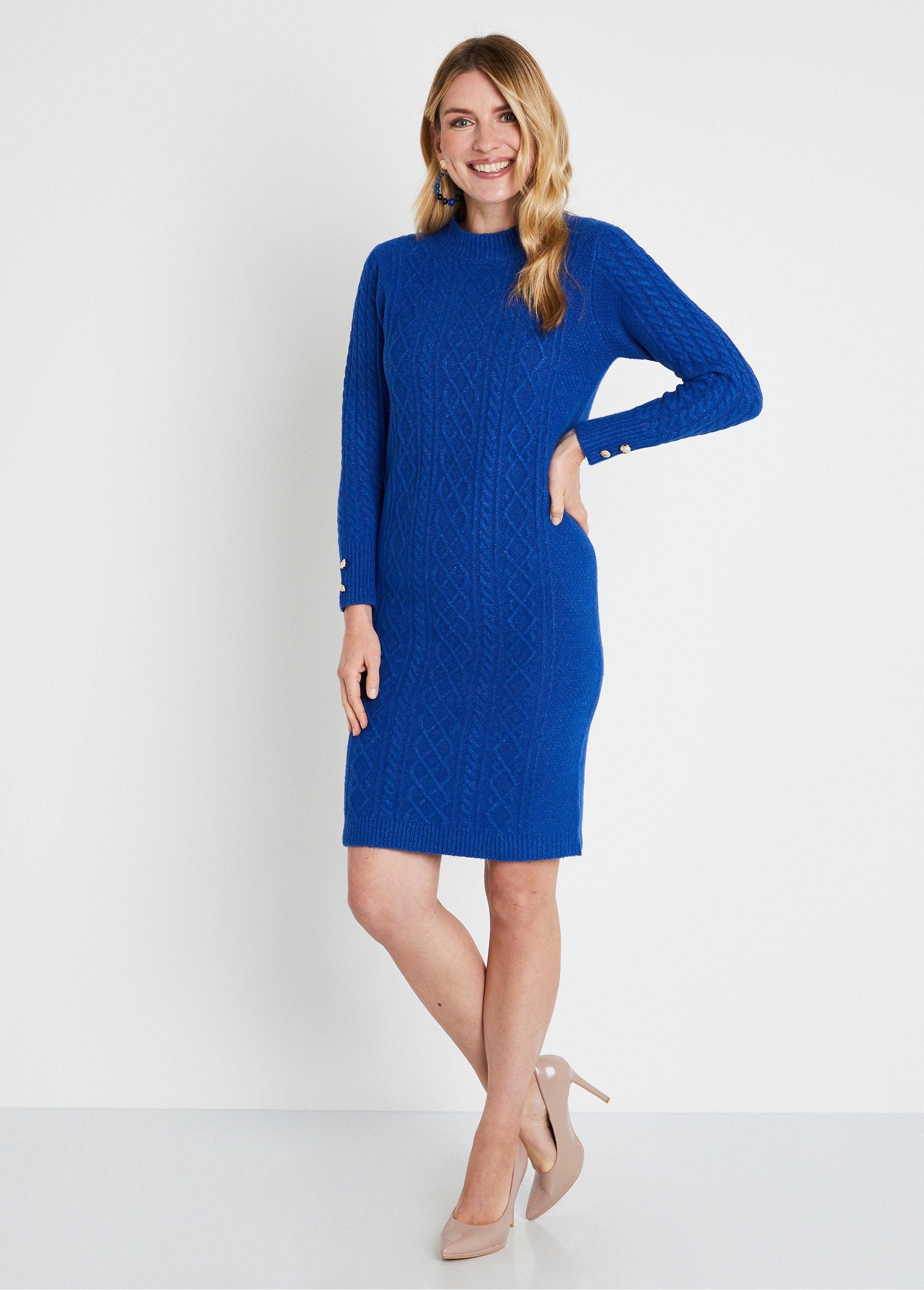 Short_plain_knit_sweater_dress_Blue_FA1_slim