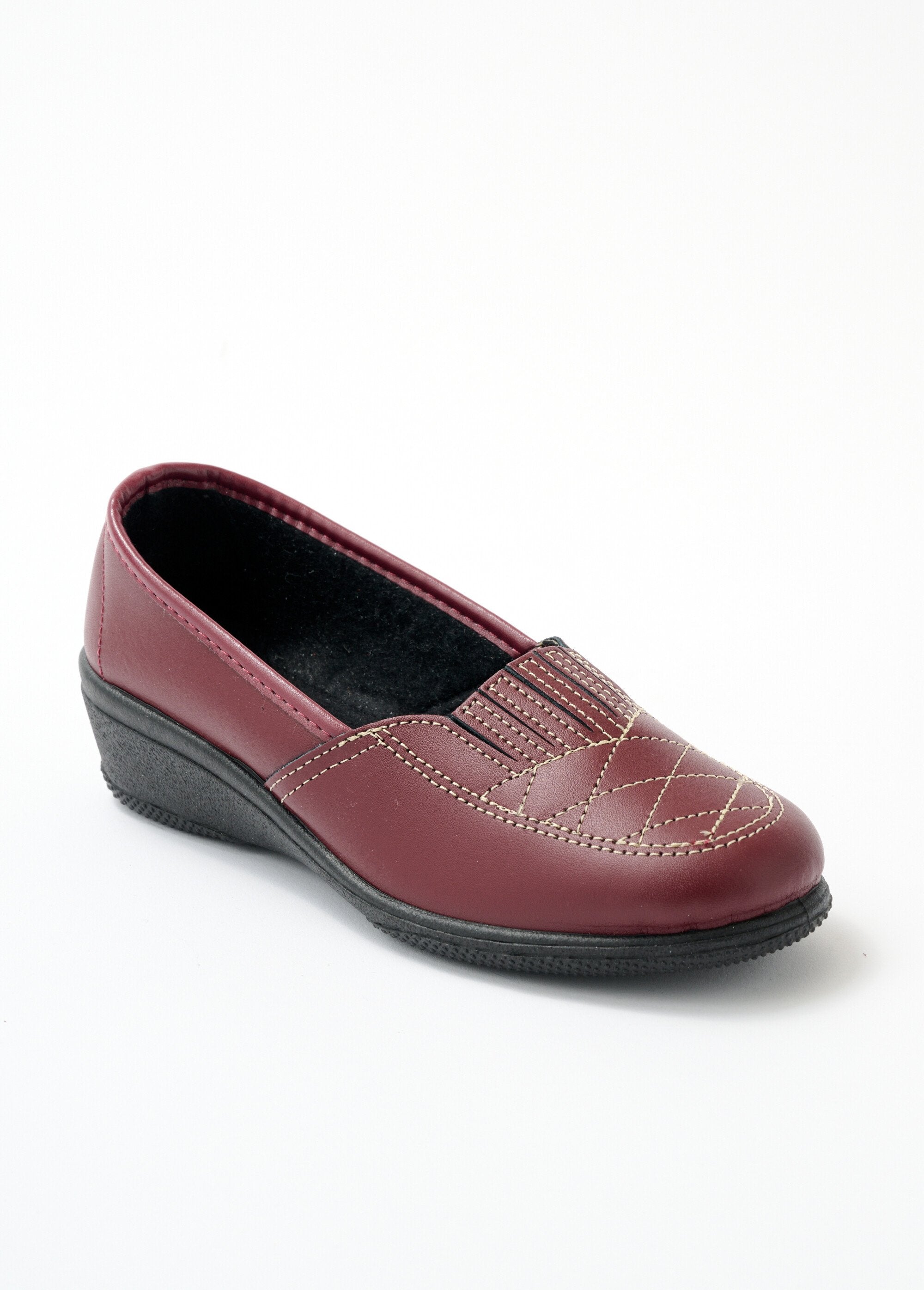 Elasticated_comfort_width_leather_moccasins_Bordeaux_FA1_slim