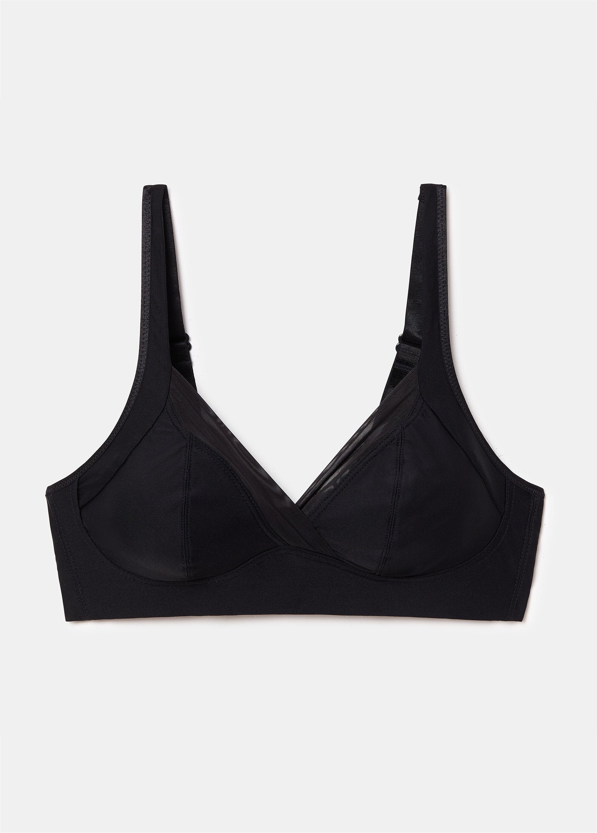 Playtex®_-_Underwired_microfiber_bra_Black_AP1_slim