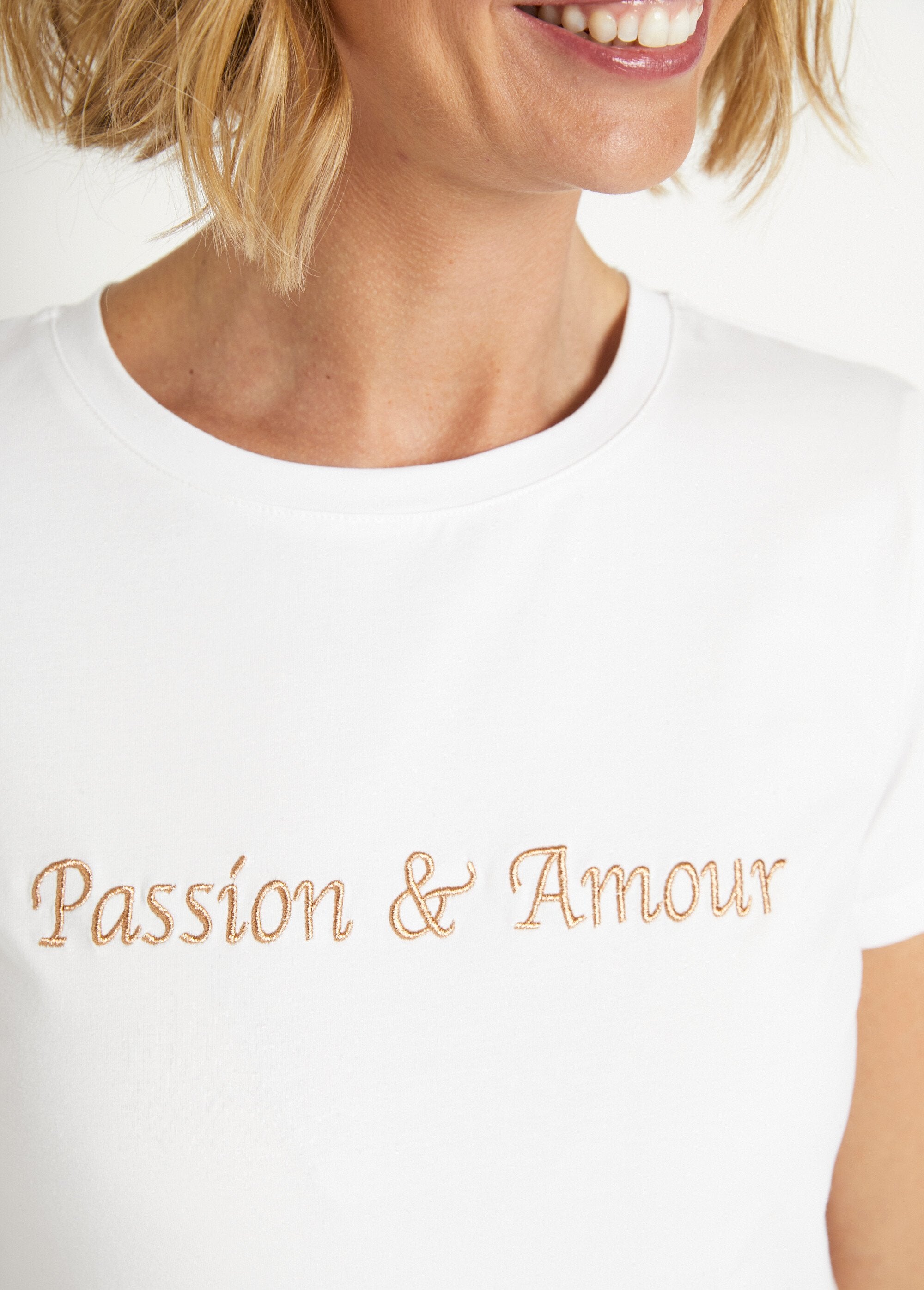 T-shirt_à_message_manches_courtes_Blanc_DE1_slim