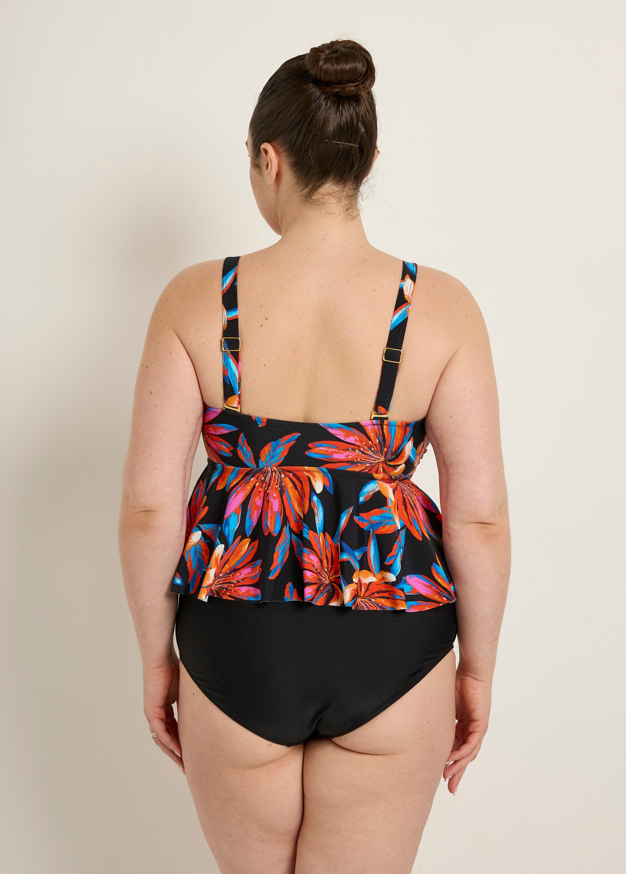 Tankini_2_pièces_effet_drapé,_exotique_Noir_imprime_DO1_curvy