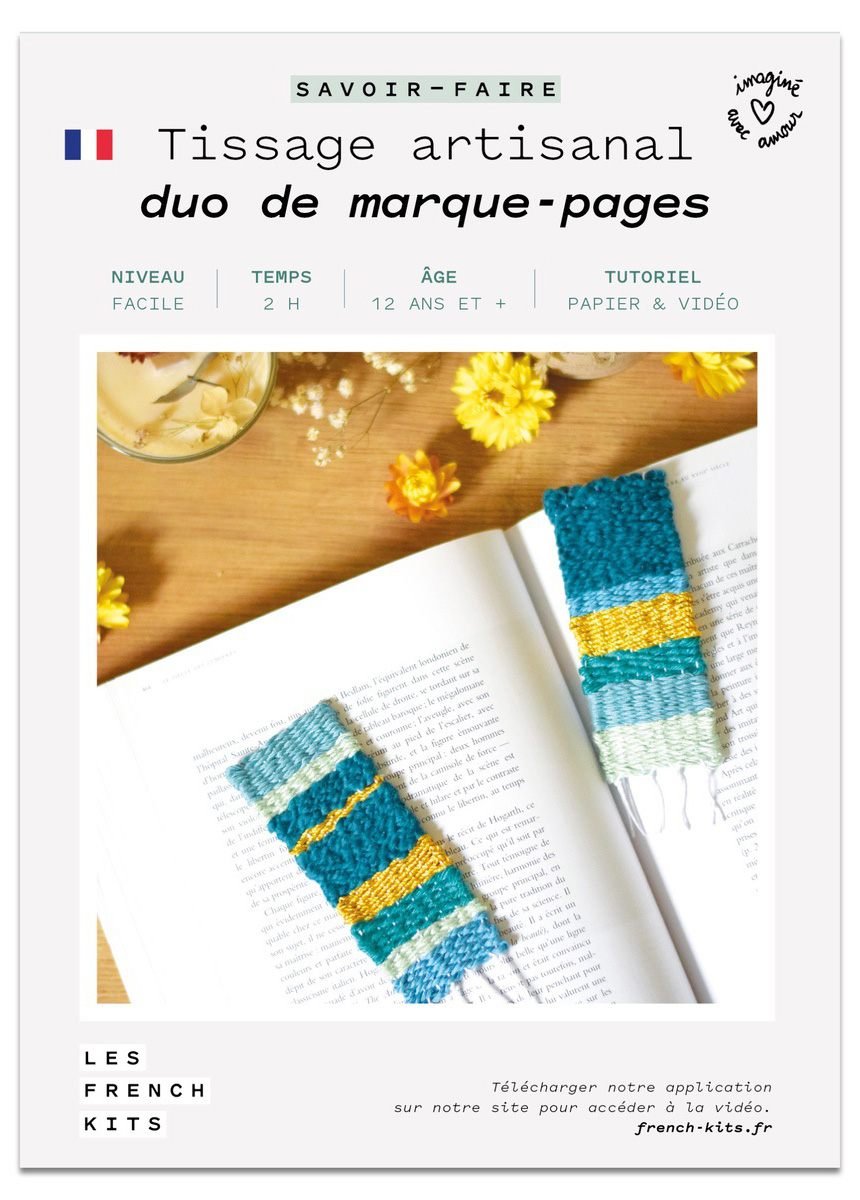 Hand-woven_''bookmark_duo''_White_DR1_slim